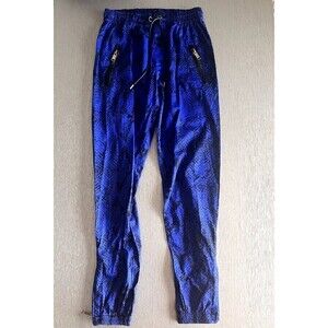 Hip and Bone Men's Blue Camo Sweatpants - Size Medium, Gently Used
